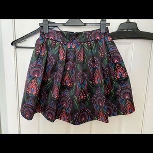 alice olivia Stora Pleated Pouf Skirt